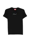 Diesel Logo T-shirt In Neutral