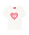 Diesel Logo T-shirt In White