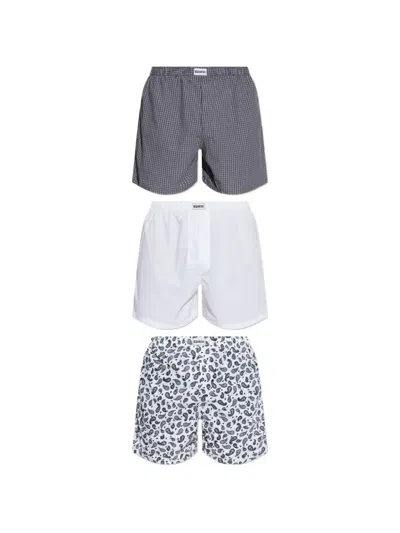 Diesel Logo-detail Boxers Set (set Of Three) In Multi