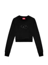 Diesel Luxurious Wool-cashmere Blend Sweater In Black