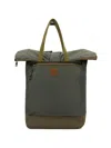 Diesel Logo-patch Backpack In Green