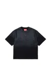 Diesel 로고 패치 티셔츠 In Black