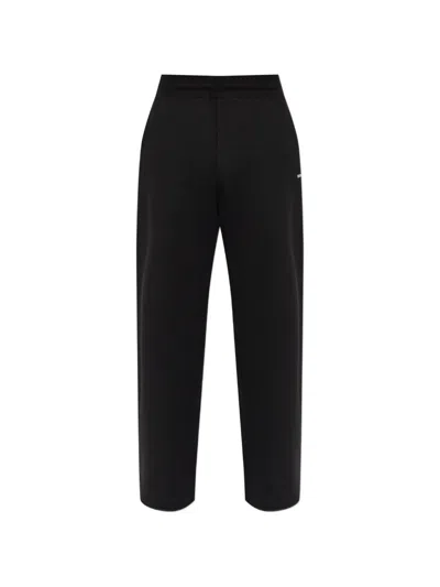 Diesel Logo-plaque Track Pants In Black