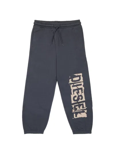 Diesel Sweatpants With Logo In Blue