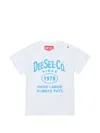 Diesel Logo-print T-shirt In White