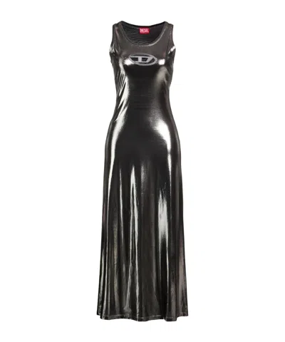 Diesel Long Dresses In Black