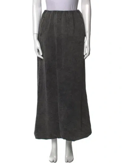 Pre-owned Diesel Long Skirt W/ Tags In Gray