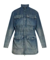 Diesel Long Sleeve Casual Jackets In Blue