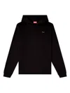 Diesel Black Cotton Elastane Sweater In Black