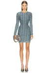 Diesel Dresses Blue And Green In Blue