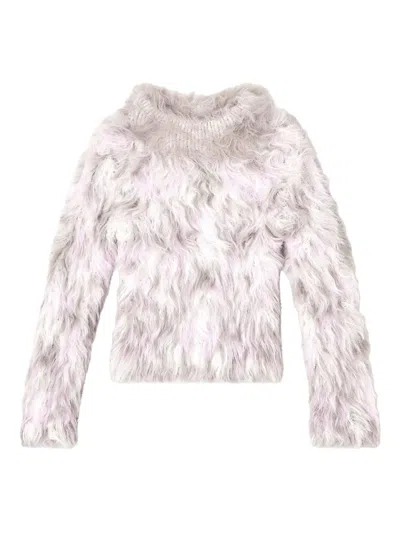 DIESEL LONG-SLEEVE TEXTURED SWEATER