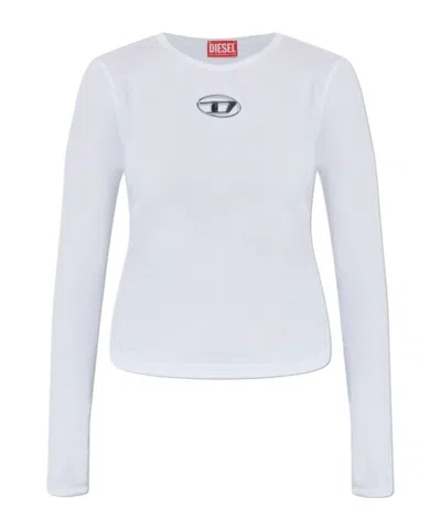 Diesel Long-sleeve Top With Oval D Cut-out