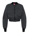 Diesel Black G-rail-p1 Bomber Jacket In Black