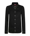 Diesel Long-sleeved Shirt In Black