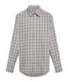 Diesel Long-sleeved Shirt In Gray