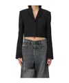 Diesel Jacket  Woman Color Black In Black
