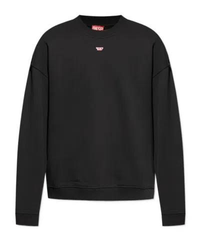 Diesel S-boxt-d Sweatshirt In Black