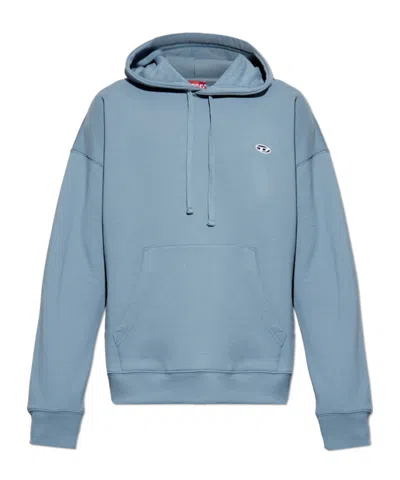 Diesel Long-sleeved Sweater In Blue