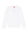 Diesel Long-sleeved Sweater In White