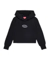 Diesel Long-sleeved Sweatshirt In Black