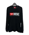 Diesel Long-sleeved T-shirt In Black