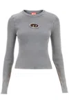 Diesel Woman Sweater Grey Size M Cotton