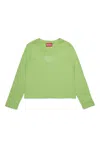 Diesel Tivalsyls Sweatshirt In Green
