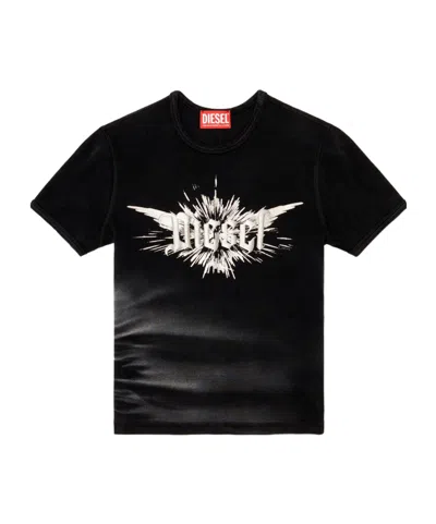 Diesel Long Versatile Tank Top In Black