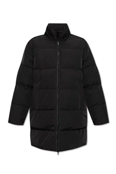 Diesel W-raveel Long Jacket In Black