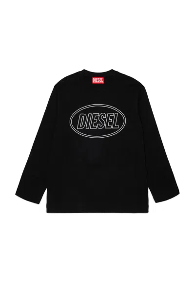 DIESEL LONG-SLEEVE T-SHIRT WITH LOGO