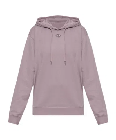 Diesel Long-sleeved Sweatshirt In Purple