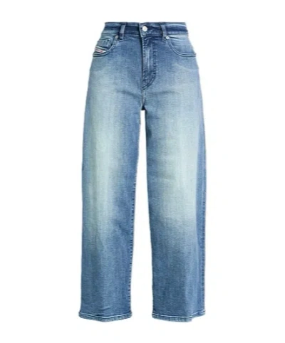 Diesel Loose Straight-leg Jeans In Blue