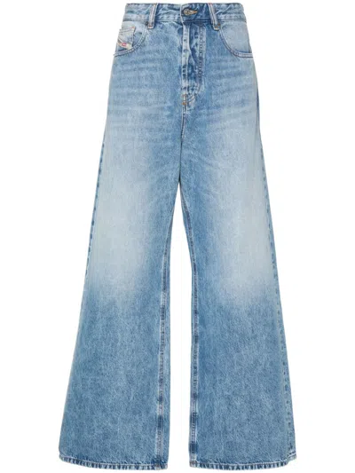 Diesel Bootcut E Flare Jeans In 01
