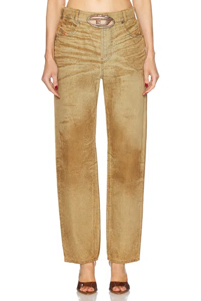Diesel Low Rise Straight Leg In Denim
