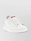 Diesel Low-top Sneakers With Perforated Design And Rubber Sole