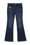 Diesel D-ebbey Cotton-blend Jeans In Blue