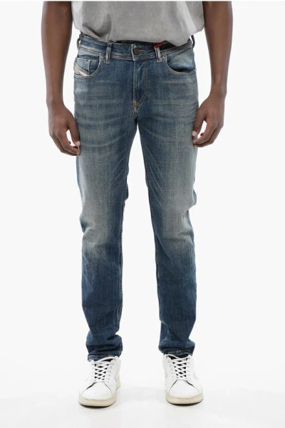 Diesel Low Waisted Skinny Fit 1979 Sleenker Jeans 15cm L.32 In Blue