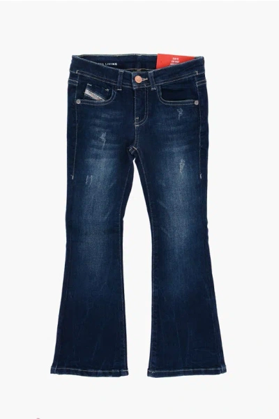 Diesel Low Waisted Slim Fit 1969 D-ebbey-j Jeans In Black