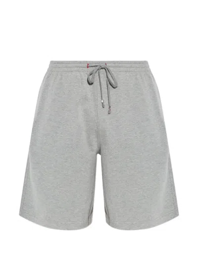 Diesel Lucas-d-core Drawstring Shorts In Gray