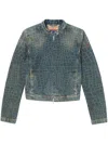 Diesel Lunar New Year Of The Snake Cl-de-morning Jacke In Blau