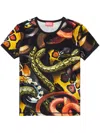 Diesel Lunar New Year Of The Snake Cl-t-uncle T-shirt In Schwarz
