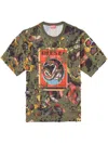 Diesel Lunar New Year Of The Snake T-shirt In Grün