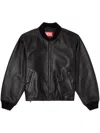 Diesel L-ilyan Leather Jacket