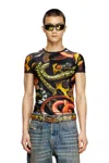Diesel Lunar New Year Of The Snake Cl-t-uncle T-shirt In Multicolor