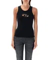 Diesel T-lynys-od Tank Top In Black