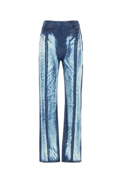 Diesel Lyocell D-lysar Pant In Blue