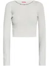 Diesel Long-sleeved Sweater In White