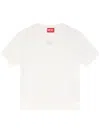 Diesel M-aline Knitted Top In White