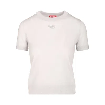 Pre-owned Diesel M-aline Knitwear 'white' | Women's Size M