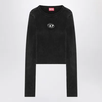Diesel M-anchor-a Black T-shirt